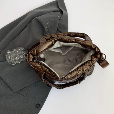 NYLON Detachable Strap Crossbody Bag - Curated by tt
