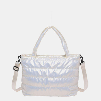 NYLON Detachable Strap Crossbody Bag - Curated by tt
