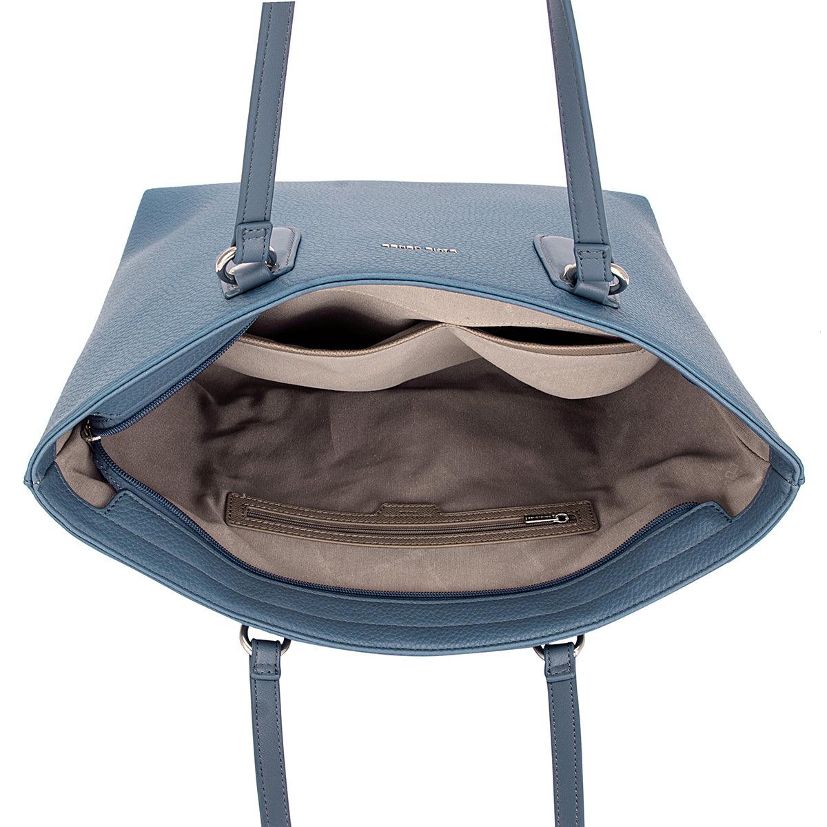 Faux Leather Tote Bag - Curated by tt