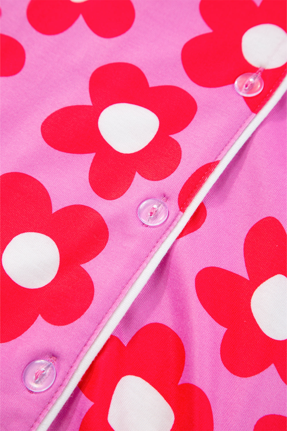 Flower Print  Pajamas Set