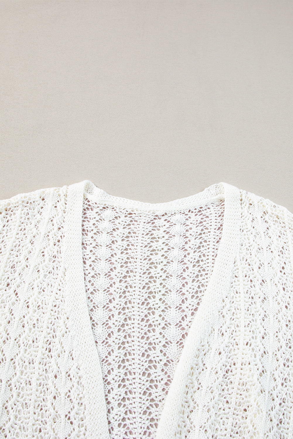 Knit Drop Shoulder Cardigan