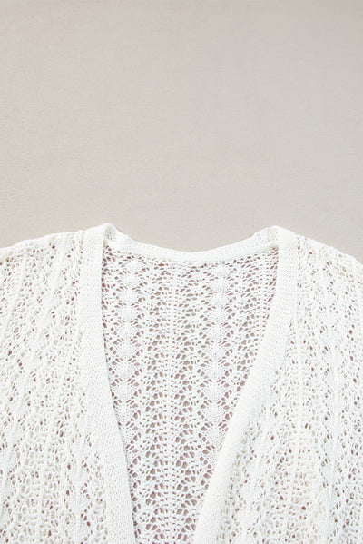 Knit Drop Shoulder Cardigan