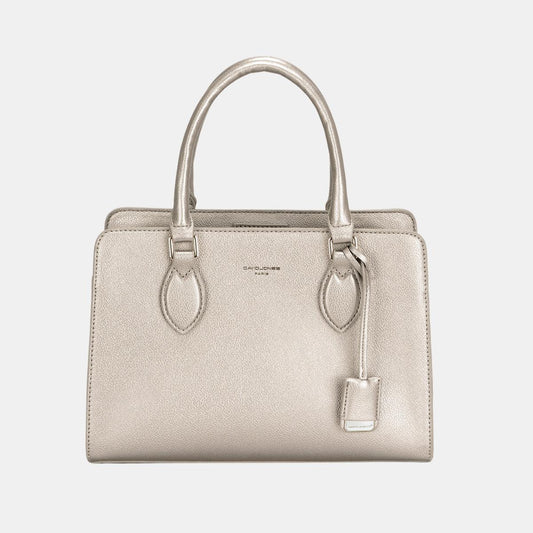 Faux Leather Handbag - Curated by tt