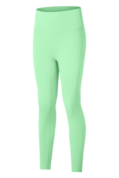 Millennia High-Rise Wide Waistband Yoga Leggings - Curated by tt