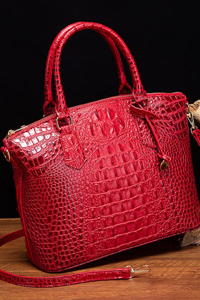 PU Leather Handbag - Curated by tt