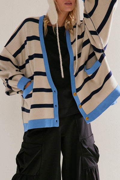 Nautical Loose Cardigan