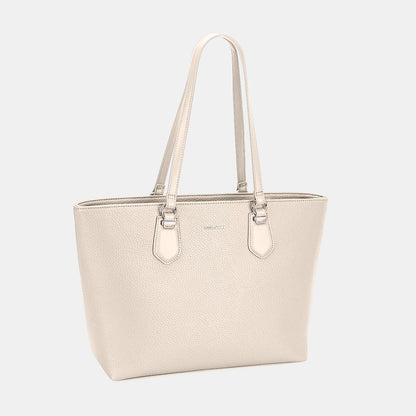 Faux Leather Tote Bag - Curated by tt