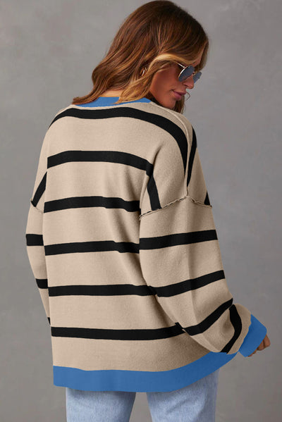 Nautical Loose Cardigan
