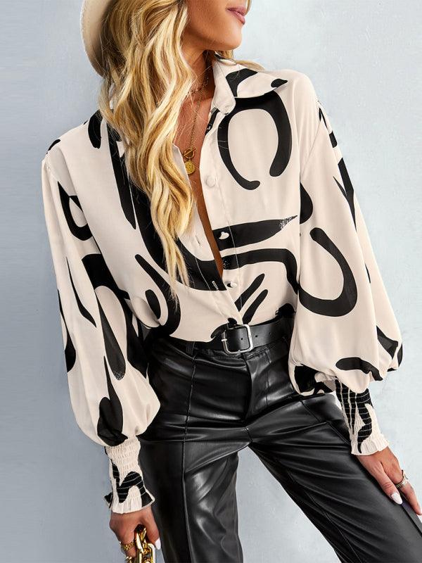 Vibrant Floral Blouse - Curated by tt