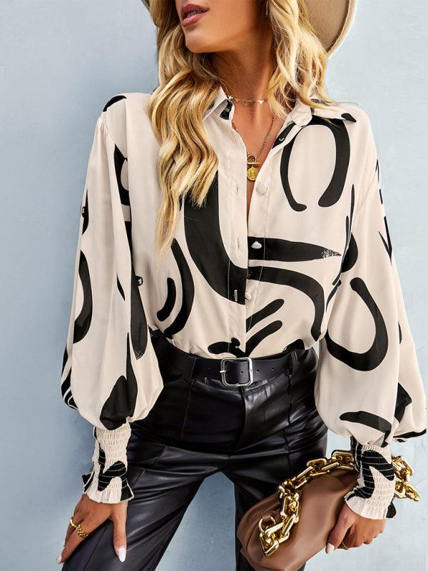 Vibrant Floral Blouse - Curated by tt