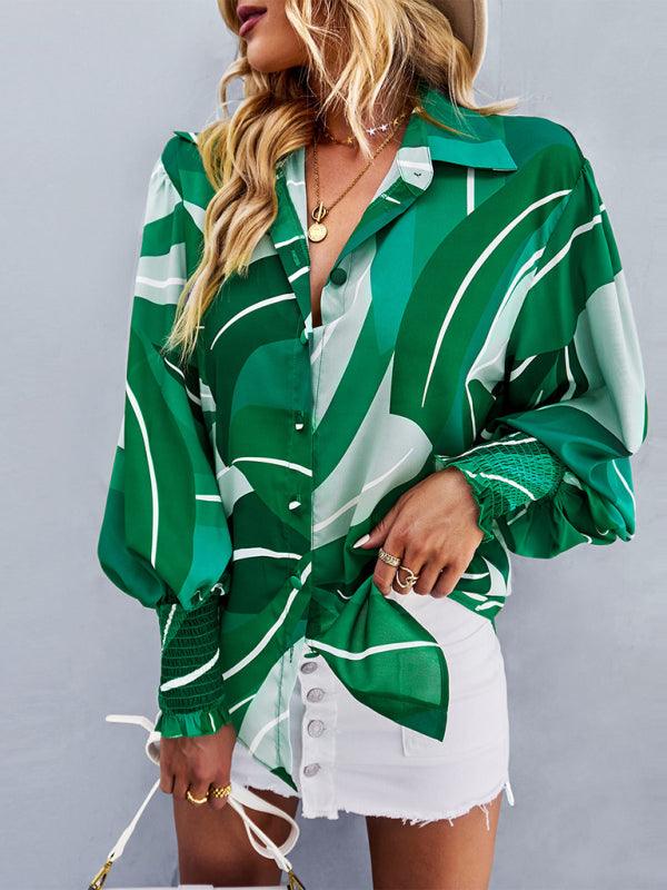 Vibrant Floral Blouse - Curated by tt