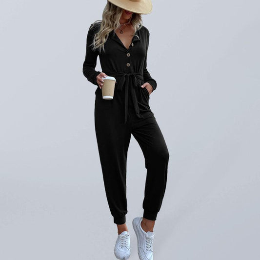 Hooded Jumpsuit - Curated by tt