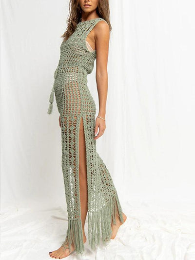 Knit Beach Cover-up - Curated by tt