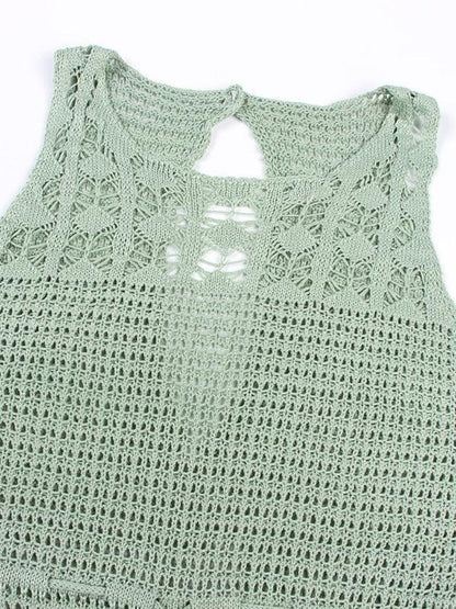 Knit Beach Cover-up - Curated by tt
