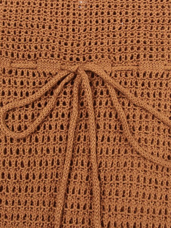 Knit Beach Cover-up - Curated by tt