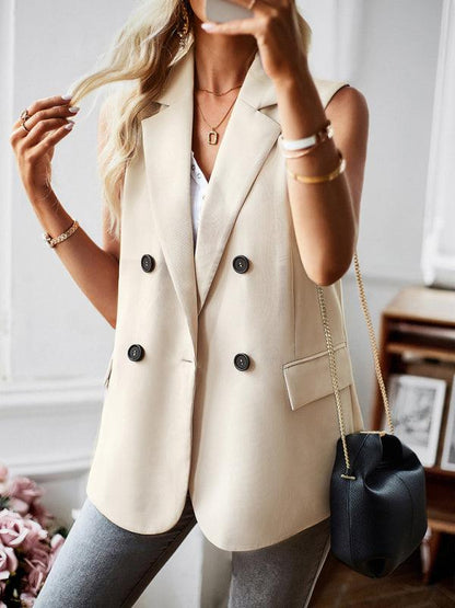 Commuter Jacket Suit Vest - Curated by tt