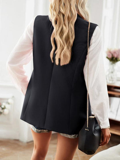 Commuter Jacket Suit Vest - Curated by tt
