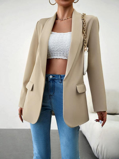 Temperament commuter lapel ladies blazer suit - Curated by tt
