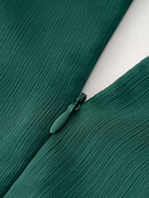 The Crossover Layered Dress - Curated by tt
