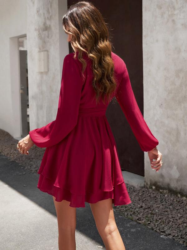 The Crossover Layered Dress - Curated by tt