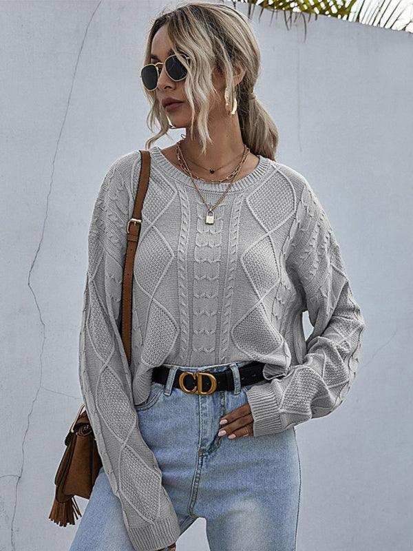 Loose LS sweater - Curated by tt