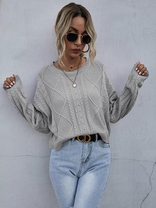 Loose LS sweater - Curated by tt