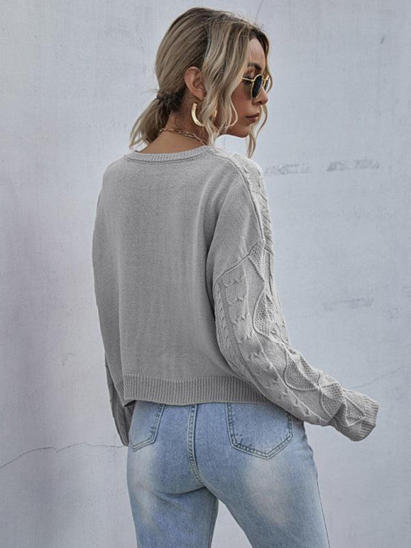 Loose LS sweater - Curated by tt