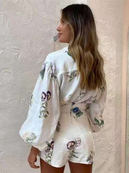 Fresh floral 2pc Set - Curated by tt