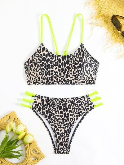 Leopard Print Bikini - Curated by tt
